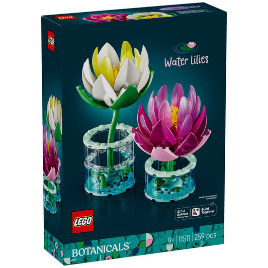 LEGO Botanicals Water Lilies Flower Building Set 259 Pieces 11511 — image 2