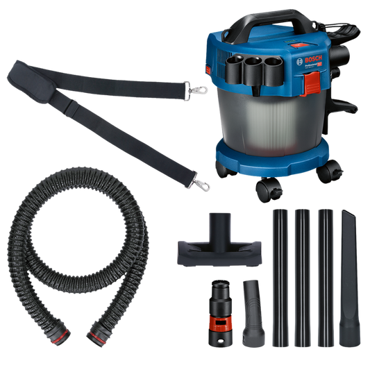 Bosch 18V Professional Vacuum 10L - Cordless - HEPA Filter - 5.0Ah Kit – view 2