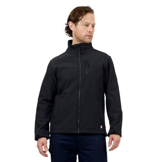 Citeco Black Soft Shell Jacket Medium - UPF 50+ Protection - Fleece Lined – view 2
