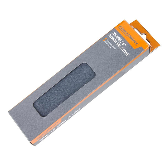 Craftright 200mm Bench Oil Stone Sharpening - Dual Grit Aluminium Oxide - Auzzistore