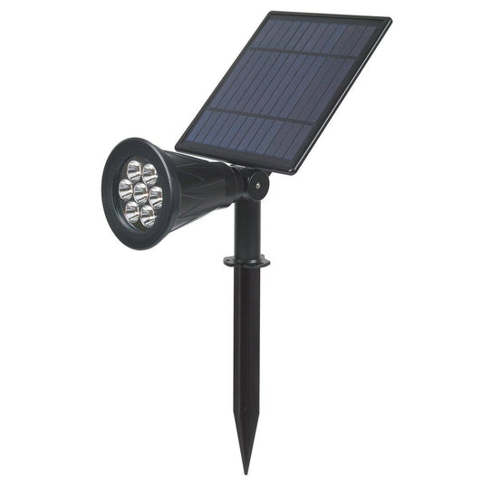 Solar Magic Colour Change Spotlight - 240mm - Plastic - Solar Powered
