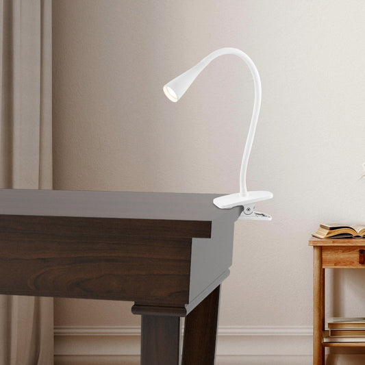 Verve Design Clip Lamp - 225mm - Metal & Plastic - Flexible Gooseneck – view 2