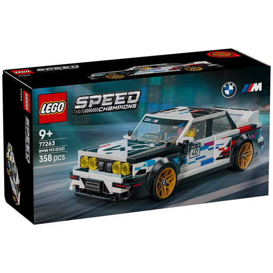 LEGO Speed Champions BMW M3 E30 Car Building Set 358 Pieces 77263 — image 2