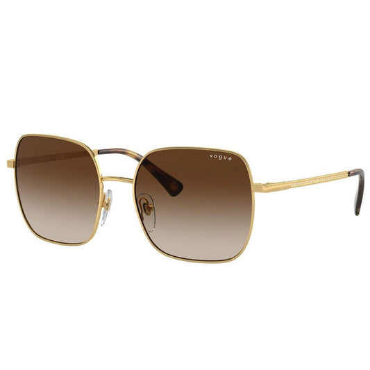 Vogue VO4175SB Women's Square Sunglasses Gold Metal Brown Gradient Lenses — image 2