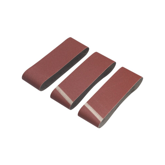 Irwin Sanding Belt 3 Pack - 75 x 533mm - 80 Grit - Woodworking & Metalworking – view 2 - Auzzistore