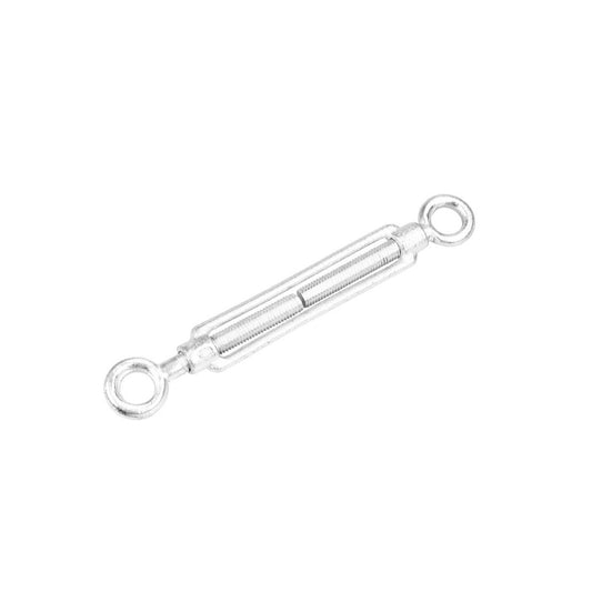 Pinnacle 12mm Galvanised Turnbuckle Eye and Eye - Adjustable 290mm-425mm - Steel - Auzzistore