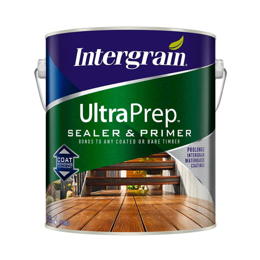 Intergrain UltraPrep Primer Sealer 4L Water-Based Timber Treatment - Auzzistore