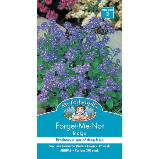 Mr Fothergill S Forget Me Not Seeds - Indigo Blue - 30cm - Easy Grow - Auzzistore