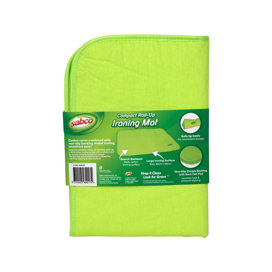 Sabco Compact Ironing Mat - Portable Ironing Surface 65cm x 46cm - Lightweight – view 2 - Auzzistore