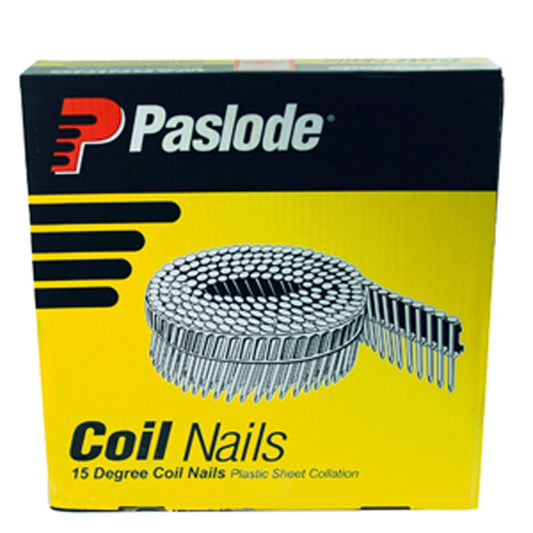 Paslode 45mm Ring Shank Coil Nails - Hot Dipped Galvanised - 1800 Pack - Auzzistore