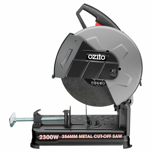 Ozito Metal Cut Off Saw 356mm 2300W Ergonomic Design Safety Switch – view 2 - Auzzistore