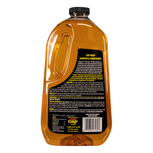 Meguiar's Gold Class Car Wash Shampoo - 1.89L - Cleans & Conditions Paint – view 2
