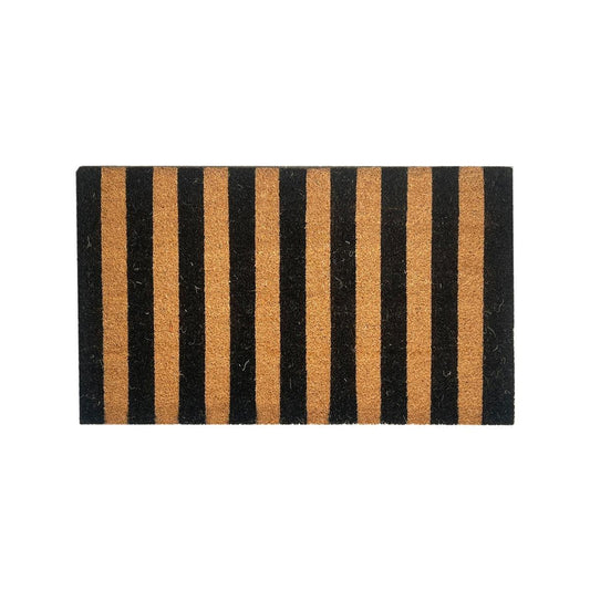 Bayliss Jubilee Coir Mat - 45 x 75cm - Black - Durable & Easy to Clean