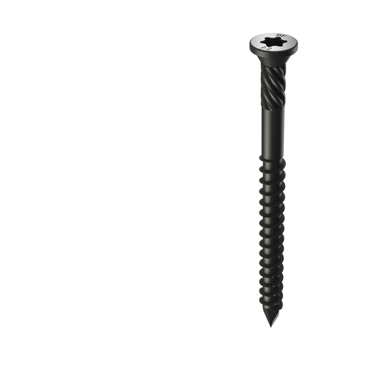 Bremick Ultrafast Decking Screw - 10g x 65mm - Black - 500 Pack - T20 Drive – view 2 - Auzzistore