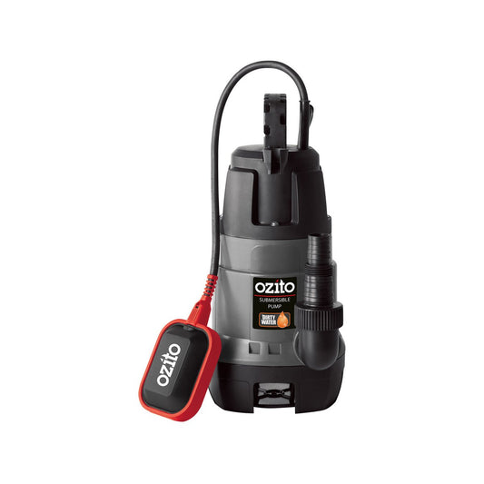 Ozito 780W Submersible Dirty Water Pump OSP 780 - 8m Head - 35mm Solid Handling – view 2 - Auzzistore