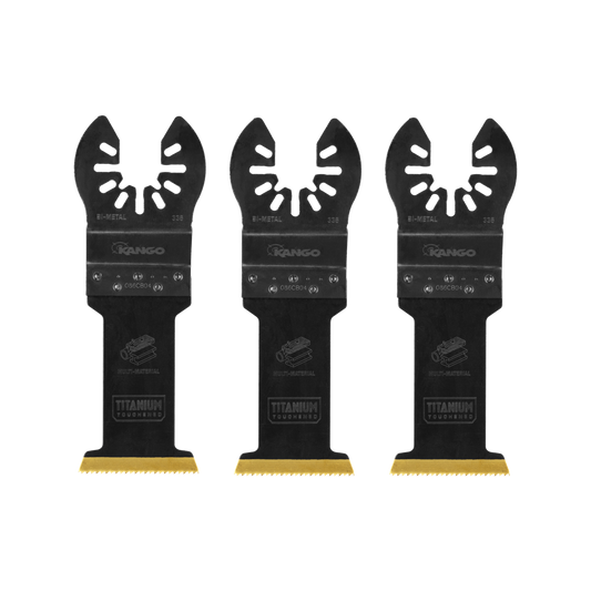 Kango Bi Metal Plunge Cut Multi Tool Blade 3 Pack - 35mm - Durable Cutting – view 2 - Auzzistore