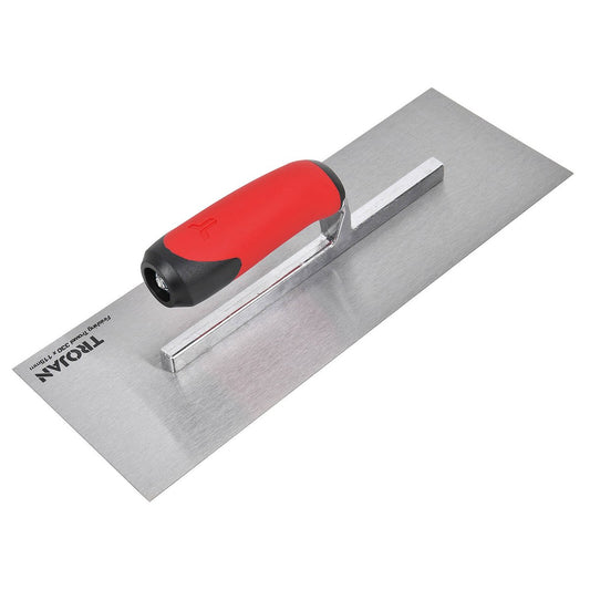 Trojan Finishing Trowel 330 x 115mm - Steel Blade - Ergonomic Grip – view 2 - Auzzistore