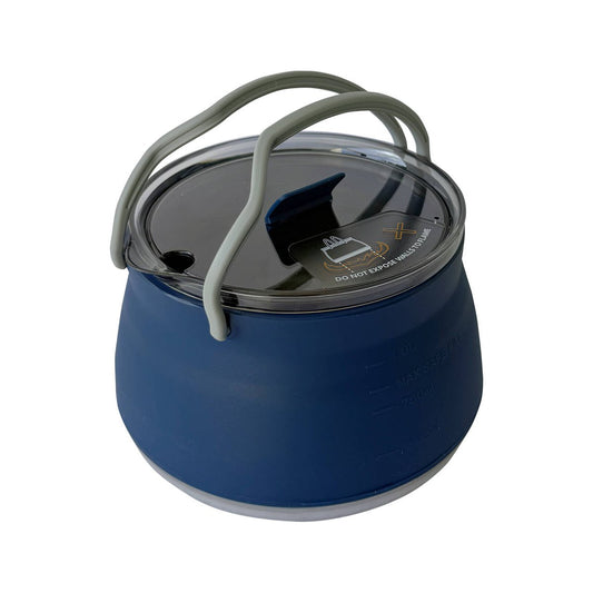 All Set Collapsible Kettle - 1L - Lightweight Portable - Food-Grade Silicone – view 2