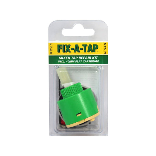 Fix a Tap 40mm Mixer Tap Repair Kit - Flat Mixer Cartridge - Green – view 2 - Auzzistore