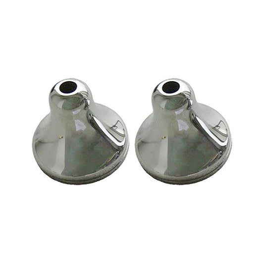 Shaw Mason Chrome Plated Brass Basin Flange - 2 Pack - 96mm x 172mm - Durable