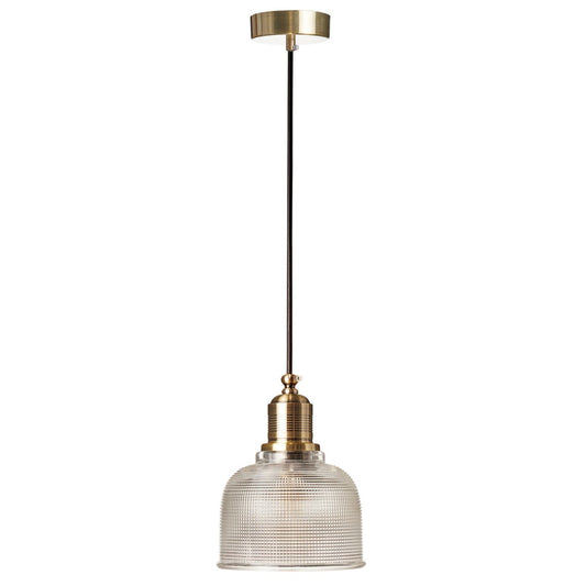 Home Design Antica Pendant Light - Brass Look - 145mm - Glass - Stylish - Auzzistore