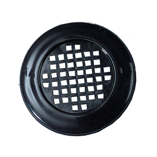 Haron 40mm Black Round Cupboard Vent - Plastic - Easy Installation - Airflow - Auzzistore