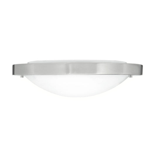 Brilliant Atherton Ceiling Light - 310mm - Brushed Steel - IP44 Rated – view 2 - Auzzistore