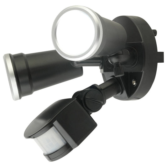 Brilliant Trooper LED Flood Light - 20W - Black - 1500 Lumens - Motion Sensor – view 2