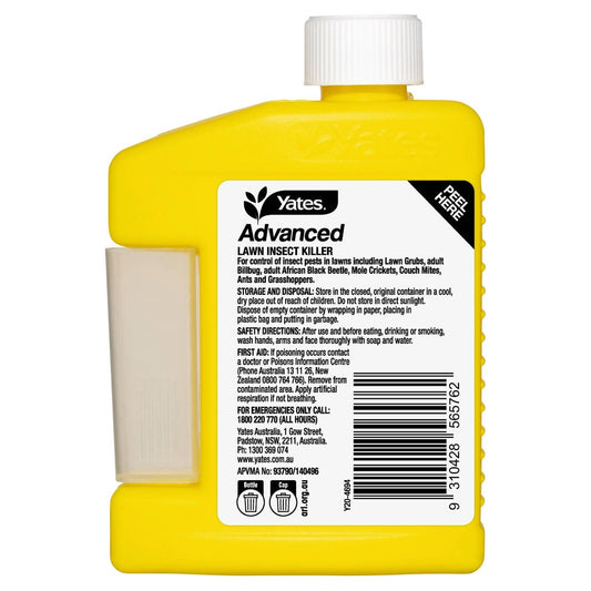 Yates Advanced Lawn Insect Killer 200ml - Controls Grubs, Ants, Grasshoppers – view 2