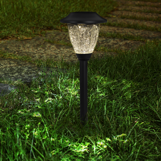 Click Charlotte Solar LED Pathway Light - 145mm - Stainless Steel - Outdoor Use – view 2