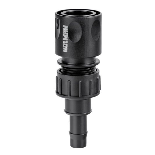 Holman 13mm Barbed Snap-On Connector - 12mm Polyethylene - UV Stabilised - Auzzistore