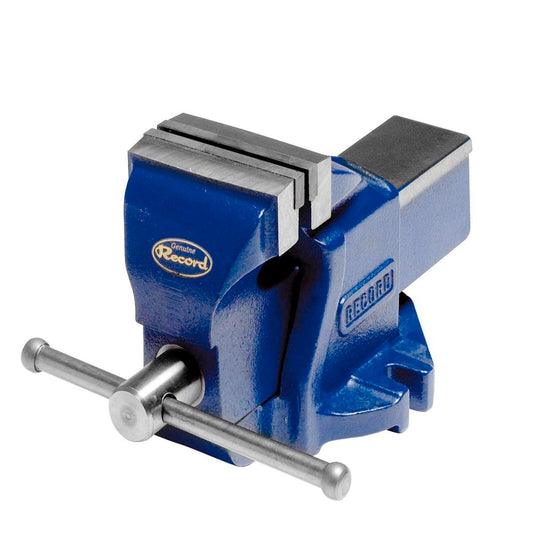 Irwin Record Mechanics Vice - 125mm - Grey Iron - Hardened Steel Jaws