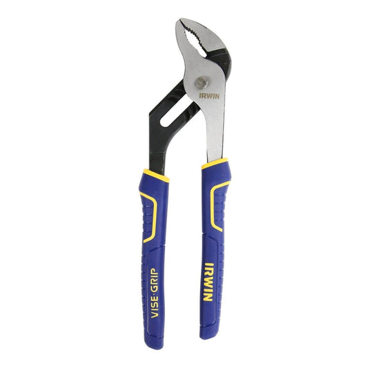 Irwin Groove Joint Pliers - 250mm - Nickel-Chromium - Anti-Pinch Grips