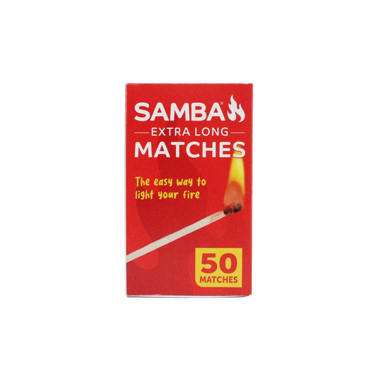 Samba 90mm Matches 2 Pack - 100 Safety Matches - 98mm Length - Durable – view 2 - Auzzistore