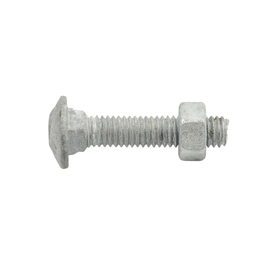 Zenith Cup Head Bolt - M6 x 30mm - Hot Dipped Galvanised - 25 Pack – view 2 - Auzzistore