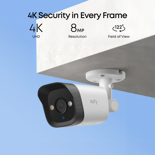 Eufy e40 NVR PoE Bullet Add-On Camera - 4K UHD - AI Human Detection - Night Vision – view 2 - Auzzistore