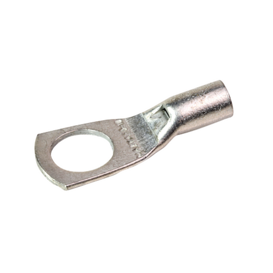 Narva 10mm2 Cable Lug - 2 Pack - 10mm Stud - Flared Entry - Reliable Connection - Auzzistore