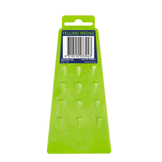 Saxon Felling Wedge Saxcfw 140 - 70mm x 140mm x 25mm - Prevents Pinching – view 2 - Auzzistore