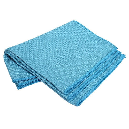 Mr Clean Kitchen Microfibre Cloth 3 Pack - 30 x 30 cm - Waffle Weave - Durable – view 2 - Auzzistore