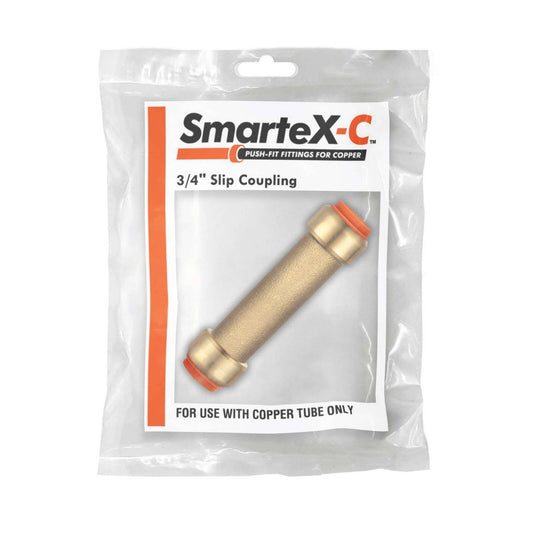Smartex Copper Slip Coupling - 20mm - Lead Free Brass - Push-Fit - Durable – view 2 - Auzzistore