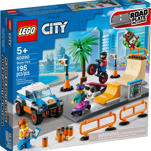 LEGO City Series 60290 Skate Park- Auzzi Store