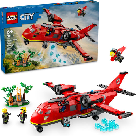 LEGO City 60412 Fire Rescue Plane - Auzzistore