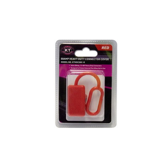 Kt Solar HD Connector 50A Cover - Red - 86mm x 24mm x 128mm - UV-Resistant – view 2 - Auzzistore
