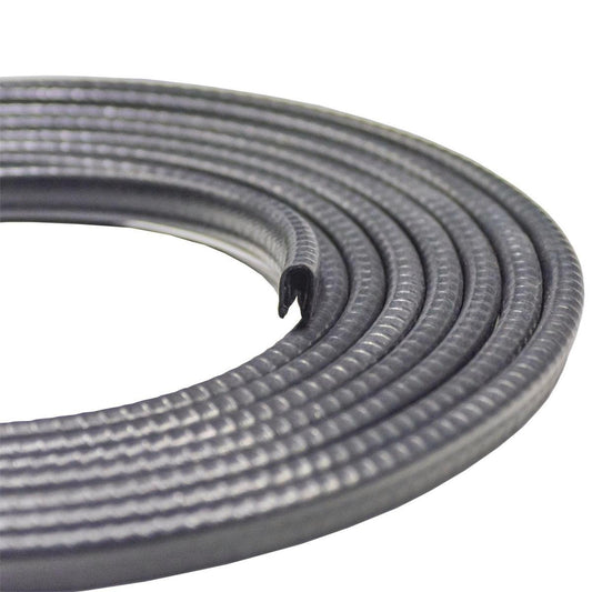Goliath Black Edge Trim - 5m PVC - Weather Resistant - Easy Install - Auzzistore