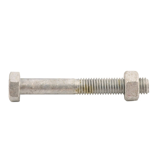 Zenith Hot Dip Galvanised Hex Head Bolts M10 x 75mm 25 Pack Durable – view 2 - Auzzistore