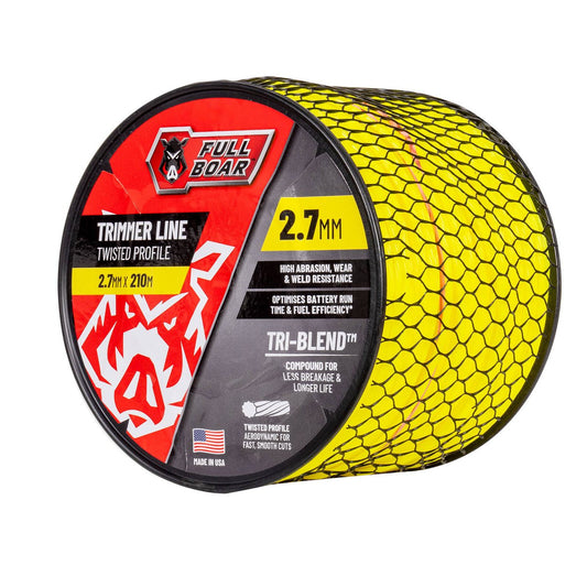 Full Boar 2 Twisted Profile Trimmer Line 2.7mm x 210m - Durable, Efficient – view 2 - Auzzistore