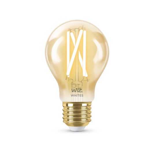 Wiz A60 E27 LED Smart Filament Globe - 7W 640lm - Tuneable White - Amber – view 2
