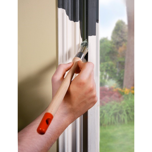 Uni Pro 25mm Easy Cutter Paint Brush - Timber - Stainless Steel - Precision – view 2 - Auzzistore