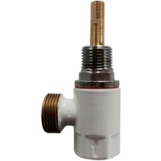 Shaw Mason White Unstyled Washing Machine Stop 217mm DR Brass Easy Install - Auzzistore