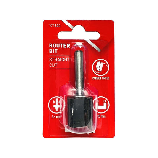 Ultra Router Bit - Straight 20mm - Tungsten Carbide - Durable - Auzzistore